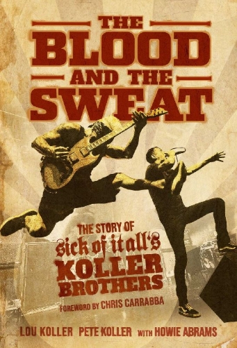 Buchcover und Innenansicht für das Buch: The Blood and the Sweat