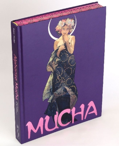 Buchcover und Innenansicht für das Buch: Alphonse Mucha