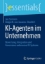 Buchcover und Innenansicht für das Buch: KI-Agenten im Unternehmen