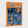 Buchcover und Innenansicht für das Buch: Wölfe - bis die Pfoten glüh'n! Für Fans von Minecraft