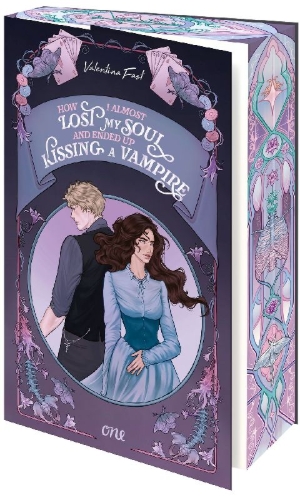 Buchcover und Innenansicht für das Buch: How I almost lost my soul and ended up kissing a vampire - Undead Affairs 1