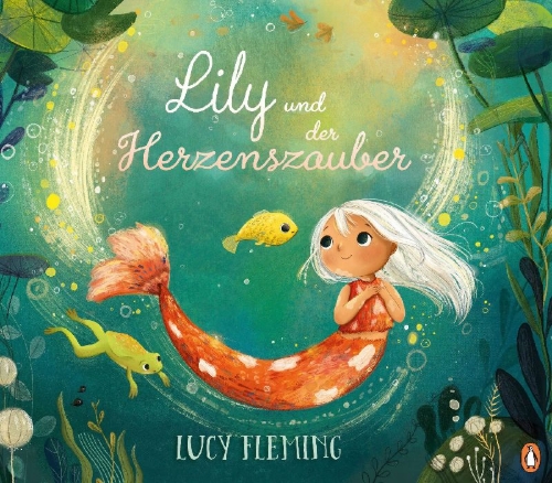 Buchcover und Innenansicht für das Buch: Lily the Pond Mermaid