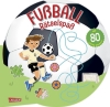 Buchcover und Innenansicht für das Buch: Fußball-Rätselspaß