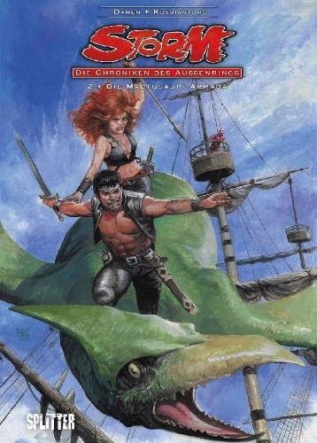 Buchcover und Innenansicht für das Buch: Storm Kronieken van de Buitenring