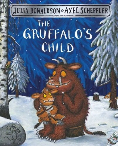 Buchcover und Innenansicht für das Buch: Das Grüffelokind