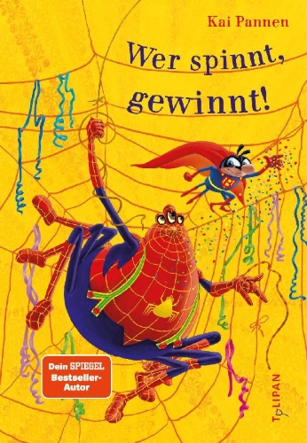 Buchcover und Innenansicht für das Buch: Wer spinnt, gewinnt!