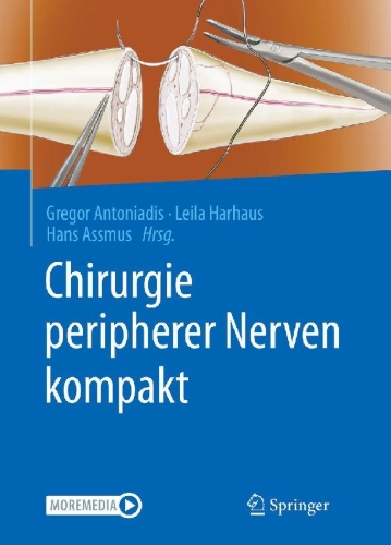 Buchcover und Innenansicht für das Buch: Chirurgie peripherer Nerven kompakt