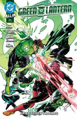 Buchcover und Innenansicht für das Buch: Green Lantern Civil Corps Special