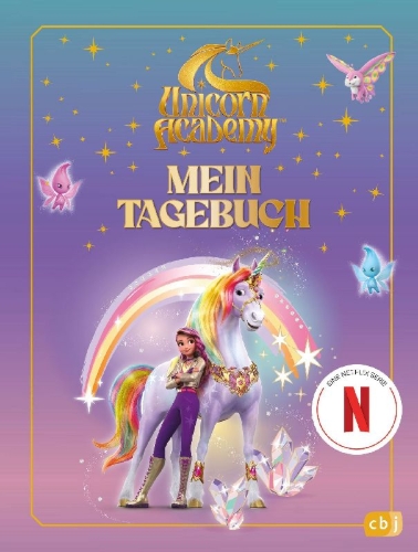 Buchcover und Innenansicht für das Buch: Unicorn Academy - Diary