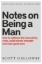 Buchcover und Innenansicht für das Buch: Notes on Being a Man