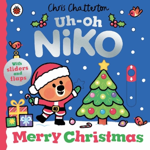 Buchcover und Innenansicht für das Buch: Uh-Oh, Niko: Merry Christmas