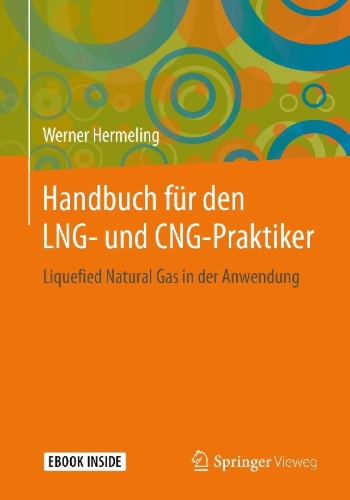 Buchcover und Innenansicht für das Buch: Handbuch für den LNG- und CNG-Praktiker