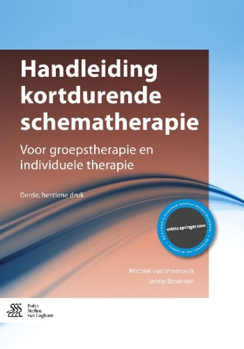 Buchcover und Innenansicht für das Buch: Handleiding kortdurende schematherapie
