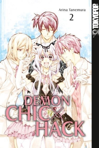Buchcover und Innenansicht für das Buch: Demon Chic x Hack 02