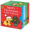 Buchcover und Innenansicht für das Buch: Spot's Christmas Little Library