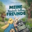 Buchcover und Innenansicht für das Buch: Meine tierisch tollen Freunde (Freundebuch)