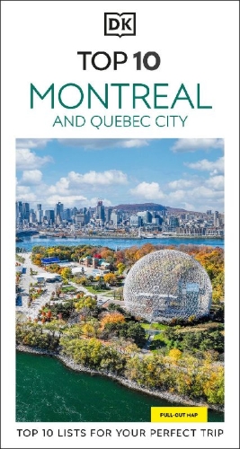 Buchcover und Innenansicht für das Buch: DK Top 10 Montreal and Quebec City