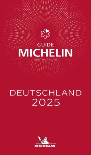 Buchcover und Innenansicht für das Buch: Michelin Deutschland 2025