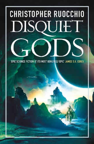 Buchcover und Innenansicht für das Buch: Disquiet Gods