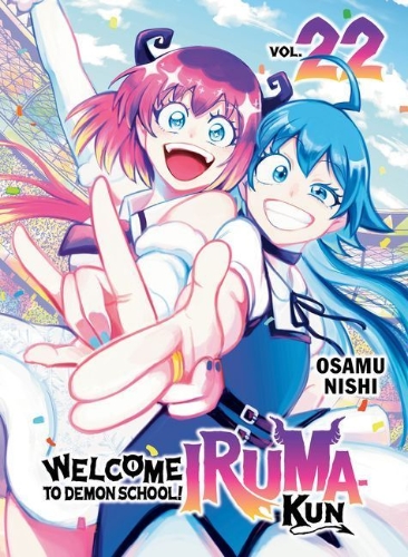 Buchcover und Innenansicht für das Buch: Welcome to Demon School! Iruma-Kun 22