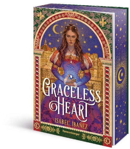 Buchcover und Innenansicht für das Buch: Graceless Heart