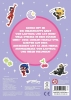 Buchcover und Innenansicht für das Buch: Miraculous: Der bunte Stickerspaß: Chibi- und Manga-Style