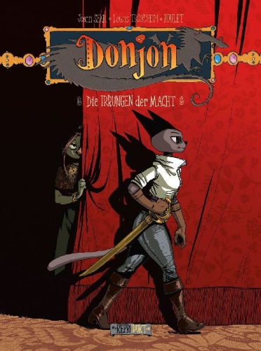 Buchcover und Innenansicht für das Buch: Donjon 11
