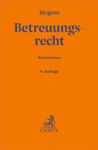 Buchcover und Innenansicht für das Buch: Betreuungsrecht