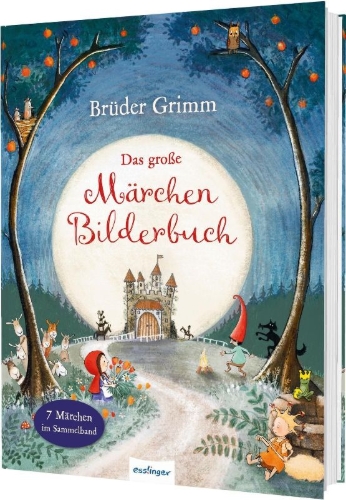 Buchcover und Innenansicht für das Buch: Brüder Grimm: Das große Märchen-Bilderbuch