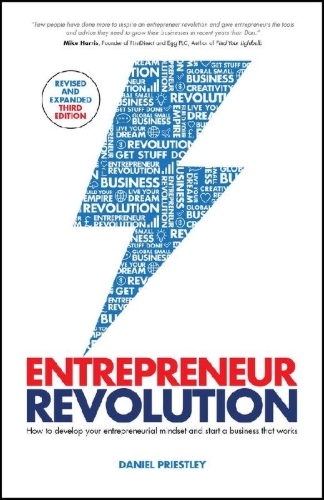 Buchcover und Innenansicht für das Buch: Entrepreneur Revolution