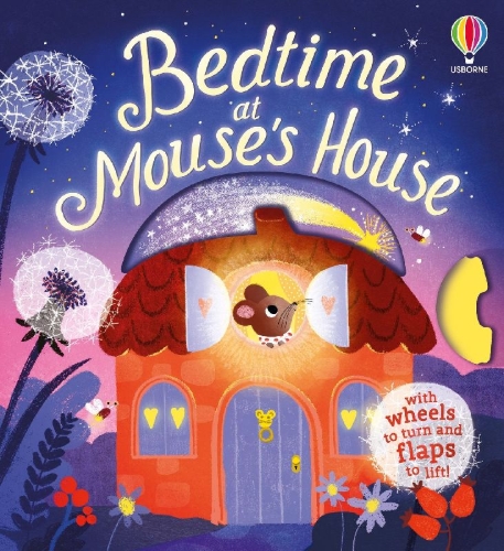 Buchcover und Innenansicht für das Buch: Bedtime at Mouse's House