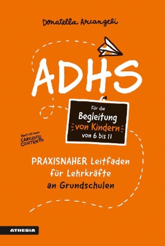 Buchcover und Innenansicht für das Buch: ADHS