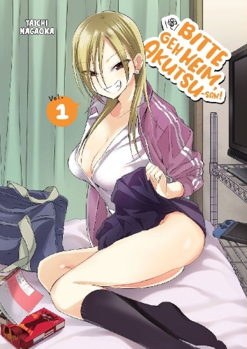 Buchcover und Innenansicht für das Buch: Kaette kudasai! Akutsu-san 1