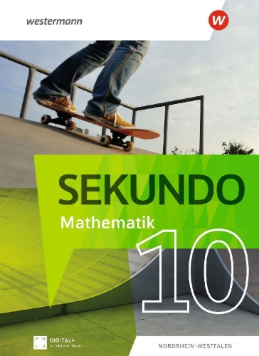 Buchcover und Innenansicht für das Buch: Sekundo. Schulbuch 10. Mathematik für differenzierende Schulformen. Für Nordrhein-Westfalen