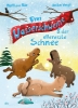 Buchcover und Innenansicht für das Buch: Drei Wasserschweine & der allererste Schnee