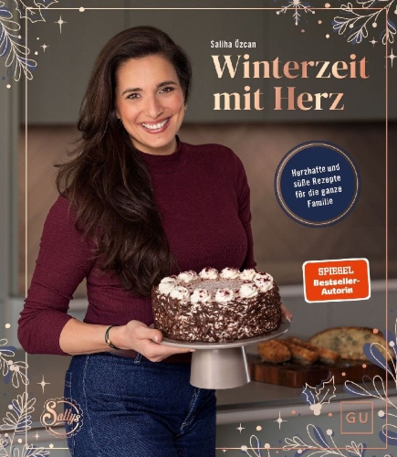 Buchcover und Innenansicht für das Buch: Winterzeit mit Herz
