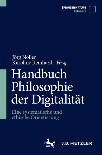 Buchcover und Innenansicht für das Buch: Handbuch Philosophie der Digitalität