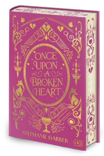 Buchcover und Innenansicht für das Buch: Once Upon a Broken Heart