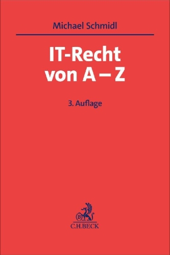 Buchcover und Innenansicht für das Buch: IT-Recht von A-Z
