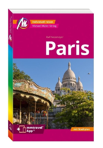 Buchcover und Innenansicht für das Buch: MICHAEL MÜLLER Reiseführer Paris MM-City