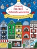 Buchcover und Innenansicht für das Buch: Mein großer Ausmal-Adventskalender