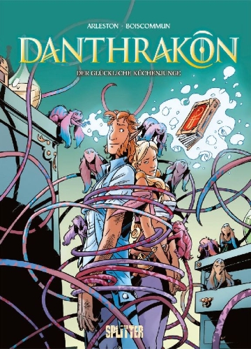 Buchcover und Innenansicht für das Buch: Danthrakon. Band 3