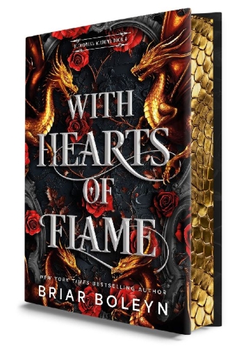 Buchcover und Innenansicht für das Buch: With Hearts of Flame (Deluxe Limited Edition)
