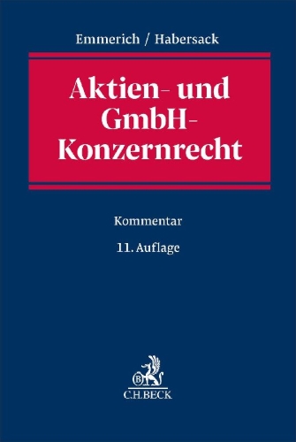 Buchcover und Innenansicht für das Buch: Aktien- und GmbH-Konzernrecht