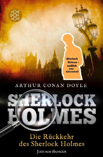 Buchcover und Innenansicht für das Buch: Die Rückkehr des Sherlock Holmes