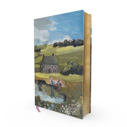 Buchcover und Innenansicht für das Buch: Sense and Sensibility: Deluxe Painted Edition