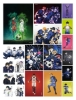 Buchcover und Innenansicht für das Buch: Blue Lock: Sticker Universe