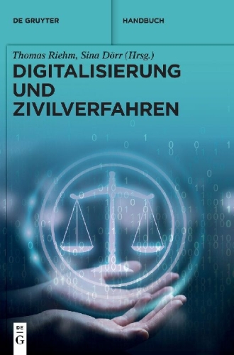 Buchcover und Innenansicht für das Buch: Digitalisierung und Zivilverfahren