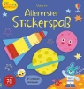 Buchcover und Innenansicht für das Buch: Kleine Kreativ-Werkstatt: Allererster Stickerspaß