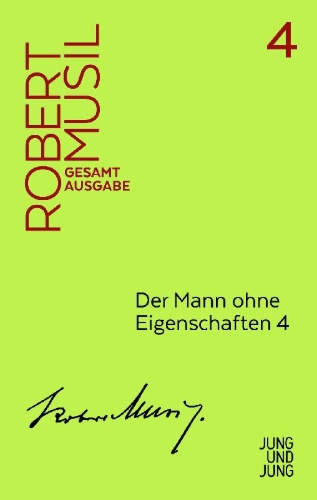 Buchcover und Innenansicht für das Buch: Der Mann ohne Eigenschaften 4